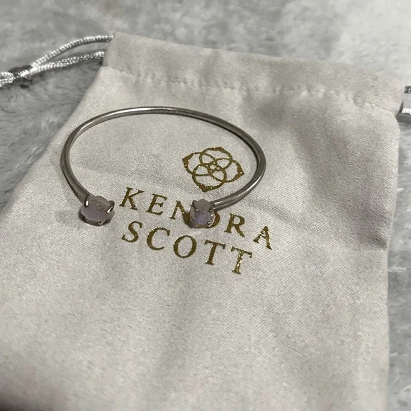 Kendra Scott Silver Gem Cuff - Picture 6 of 6